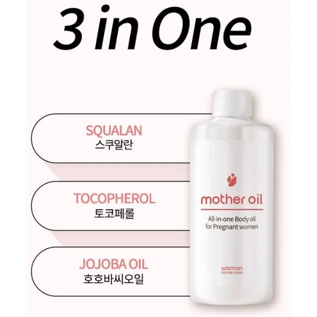 Pregnant Woman Massage Essential Oil 1000ml Mother Skin Soothing Care Reduce Swelling