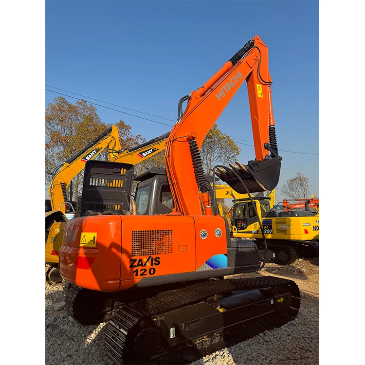 Hitachi Zx120 Ore Trench Excavation Excavators Earthmoving Hydraulic ...