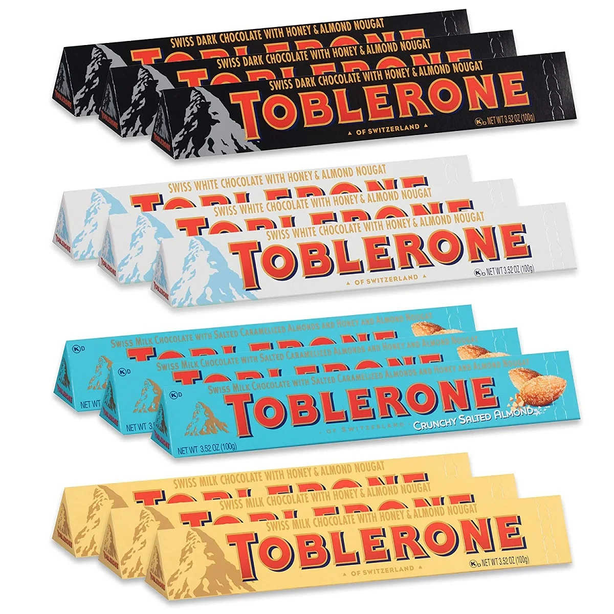 Toblerone-chocolate De Leche Suizo Con Miel Y Turrón De Almendro,Venta ...