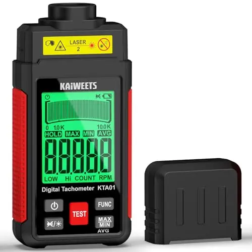 KAIWEETS Non Contact RPM Tachometer