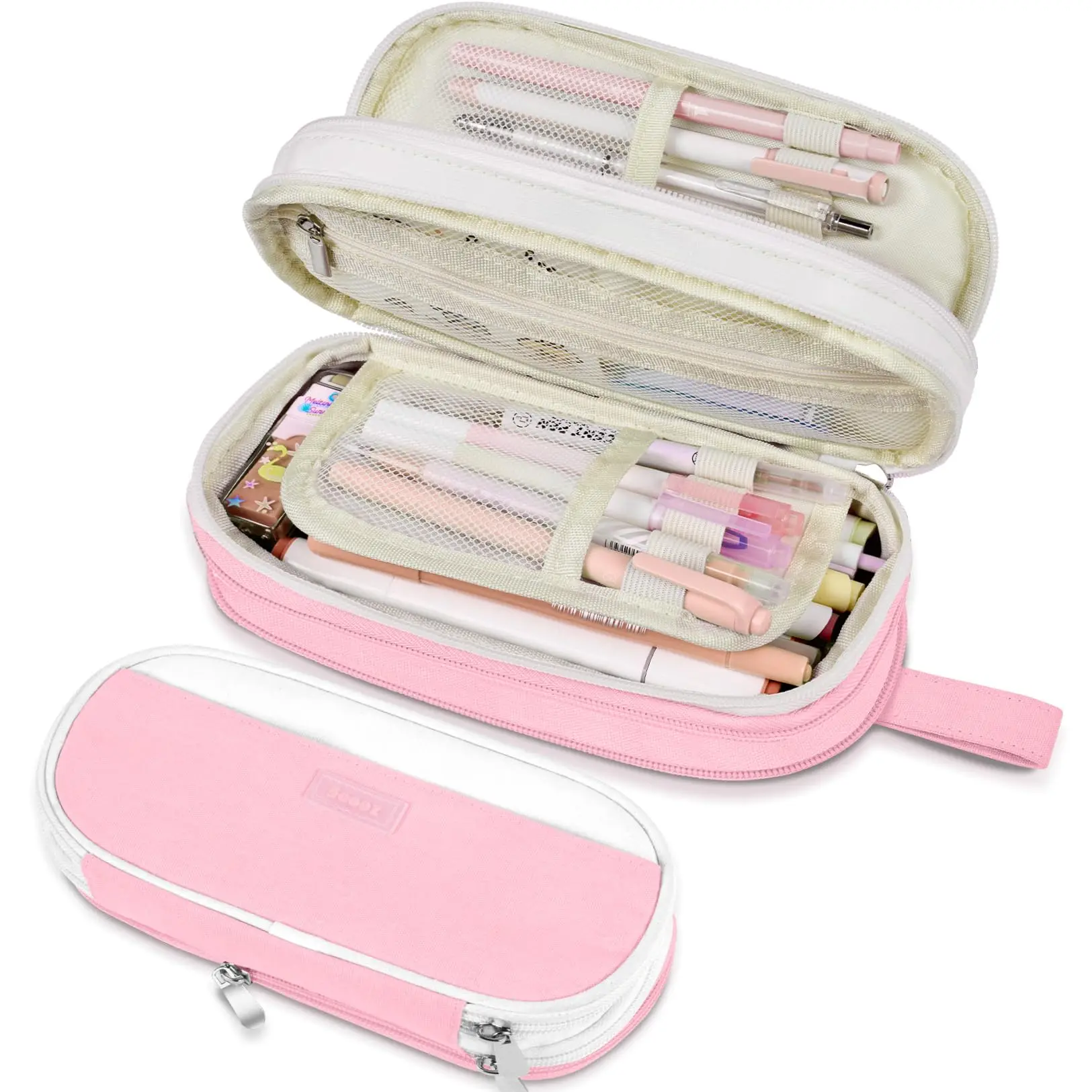 Sooez Large Pencil Case Expandable