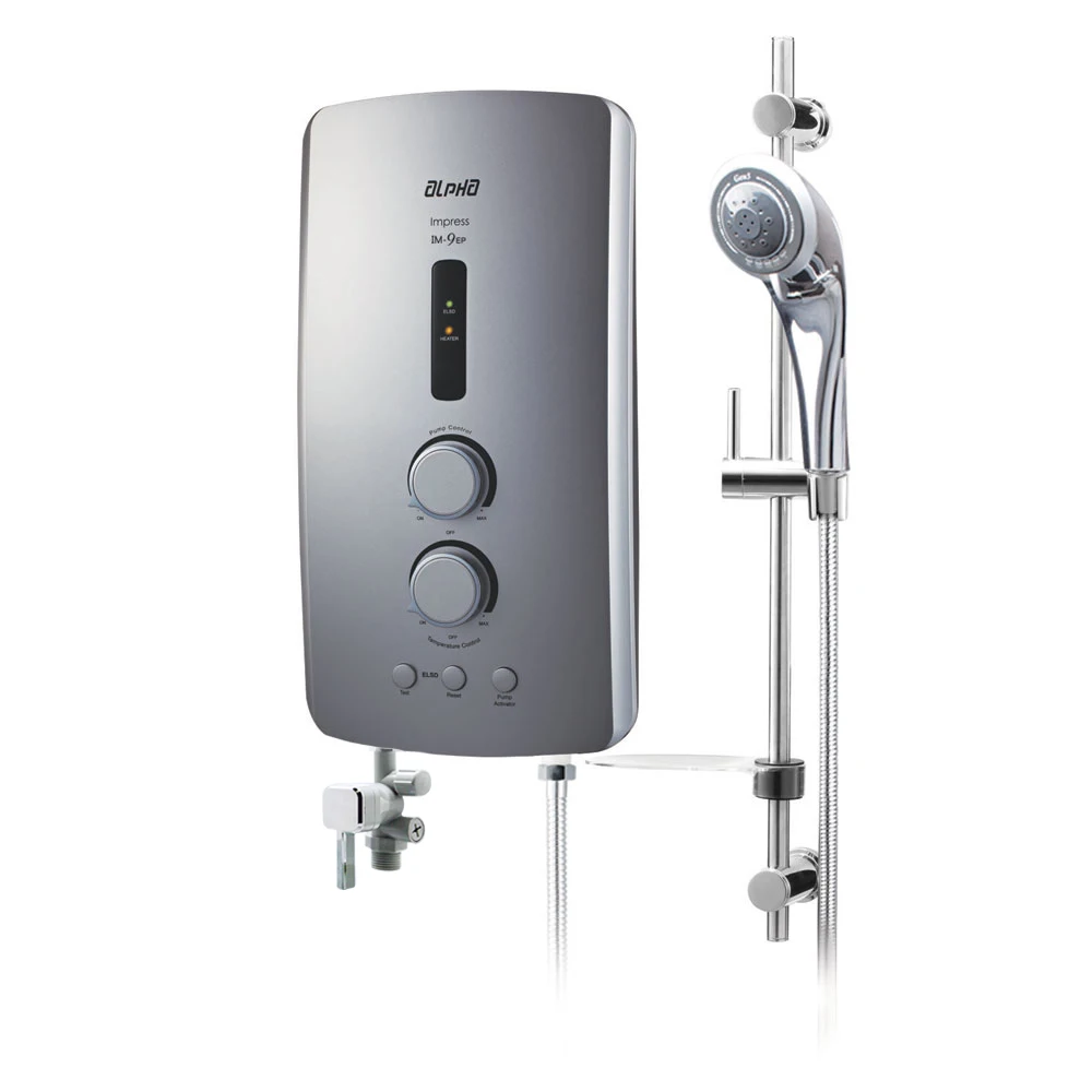 New Malaysia Wholesale Bathroom Im9ep Tankless Instant Shower Water