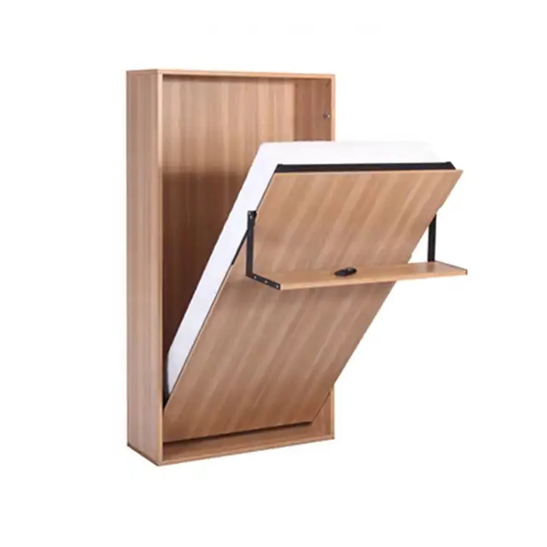 Modern Murphy Bed Solid Teak Wood Stylish For Small Bedroom Buy