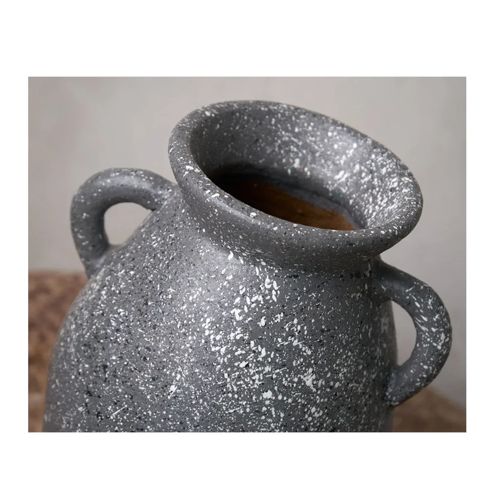 Traditional Terracotta Pottery Flower Vase Handmade Pottery Handicraft