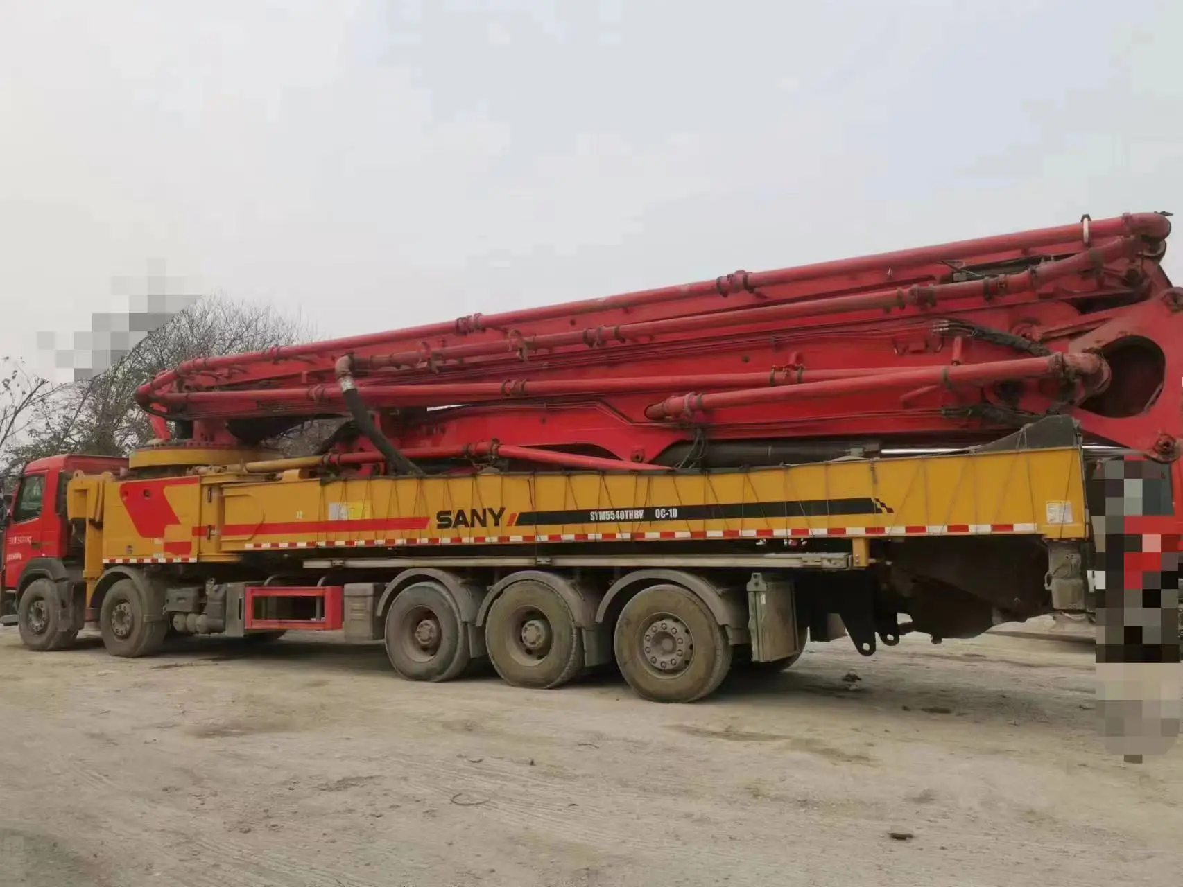 Long Boom For Concrete Batching Plant 2021 Sanny 68 M Second Hand