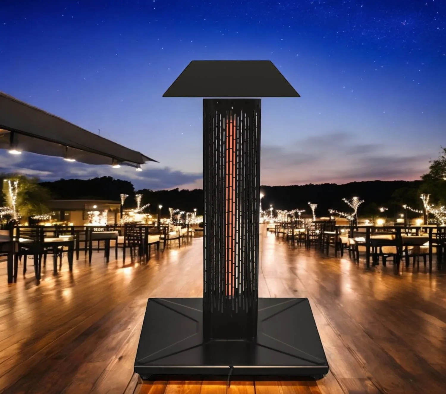Electric Patio Heater, 1500W, 1500 W, Metal - detail 4