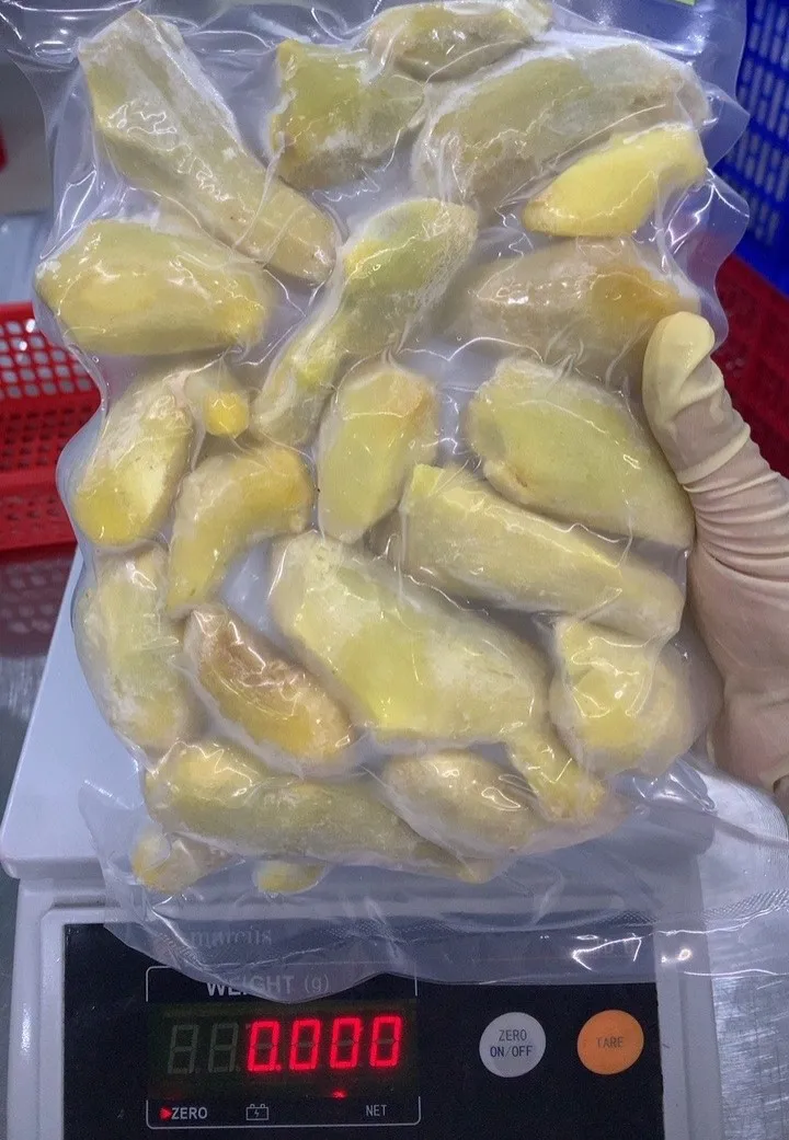 100 Natural Frozen Peeled Ginger Frozen Ginger Cubes Amome Des Indes