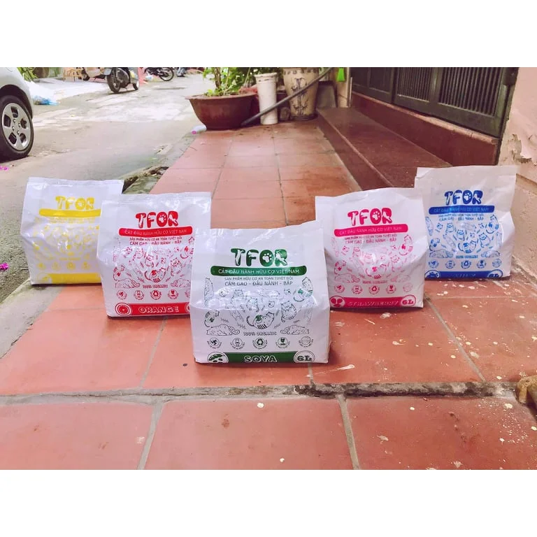 All Natural Ecofriendly Dust Cat Litter Quickly Clumping Odor Control