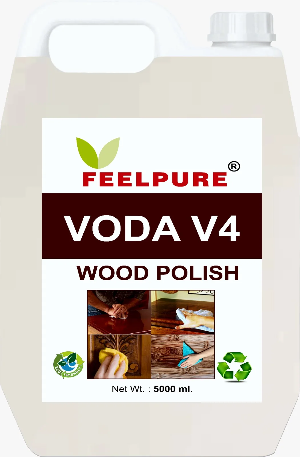 Wood Polish 5 Liter Can Buy With Pack Top Standard Grade Wood Shine