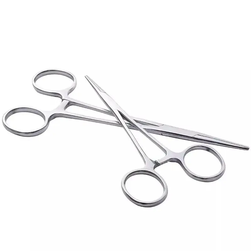Surgical Straight/curved Hemostatic Mosquito Forceps Hemostat Reusable