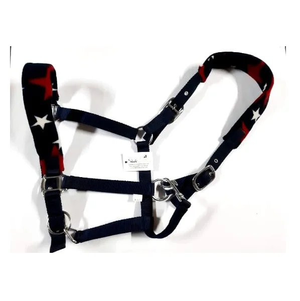 2022 Best Quality Fleece Padded Adjustable Horse Halter With New Design