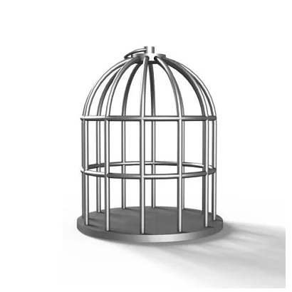 Folding Metal Pet Cage Double Door Panel Tray Wire Animal Cage Dog