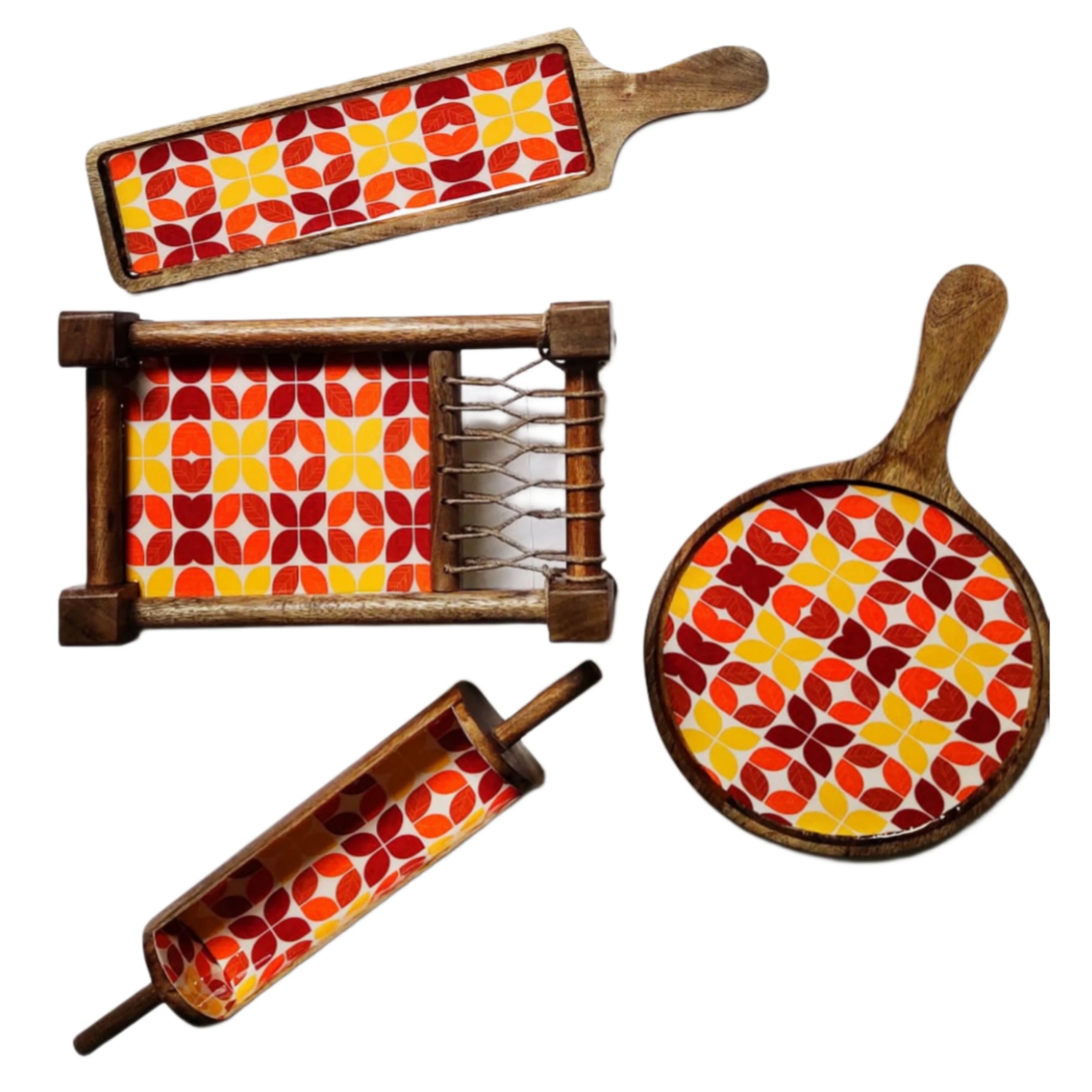 Wooden Khatiya Platter Set Buy Wooden Khatiya Platter Set Awesome