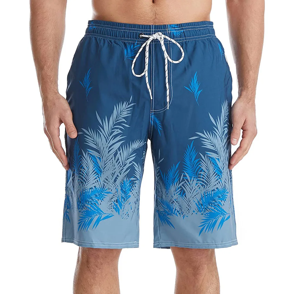 Custom Full Sublimation Men's Swim Trunks Long Quick Dry Boardshorts ...