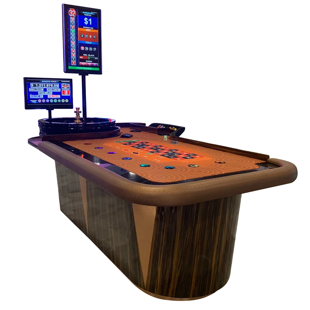 275*150*80cm Electronic Roulette Table - Casino Standard