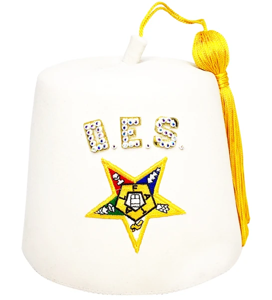 Custom Masonic Fezzes Oes Deluxe Jewel Fez High Quality Wholesale Rate
