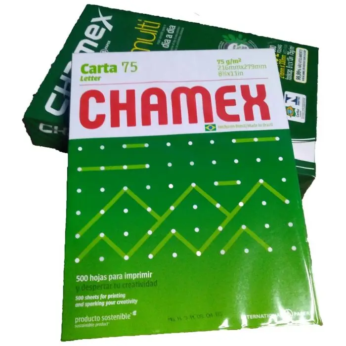 Original Quality Melhor Copiadora Papel Chamex A4 Tamanho 80 Gsm 5 Resmacaixa Buy Preco Baixo 2476