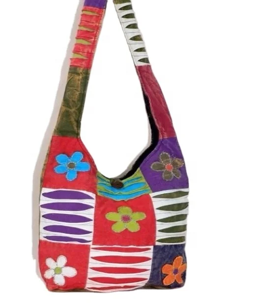 Hippie Bag Vintage Women Boho Bags Handbag Bohemian Hippie Canvas Tote