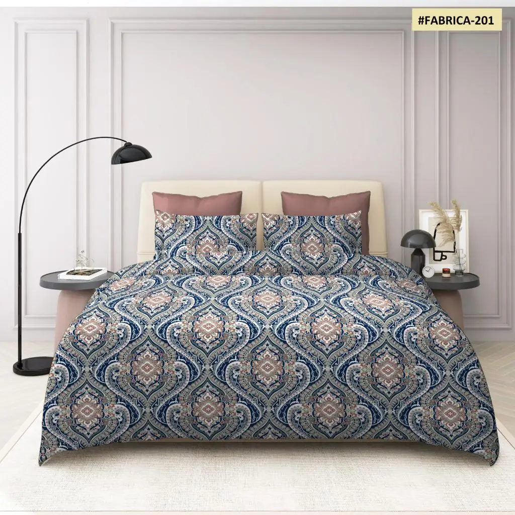 Custom Made 100 Bedsheets In Various Sizes In Abstract & Geometrical