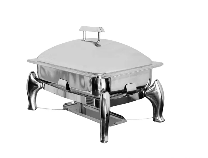 Exclusive Design Buffet Food Warmer Chafing Dish Shiny Finishing