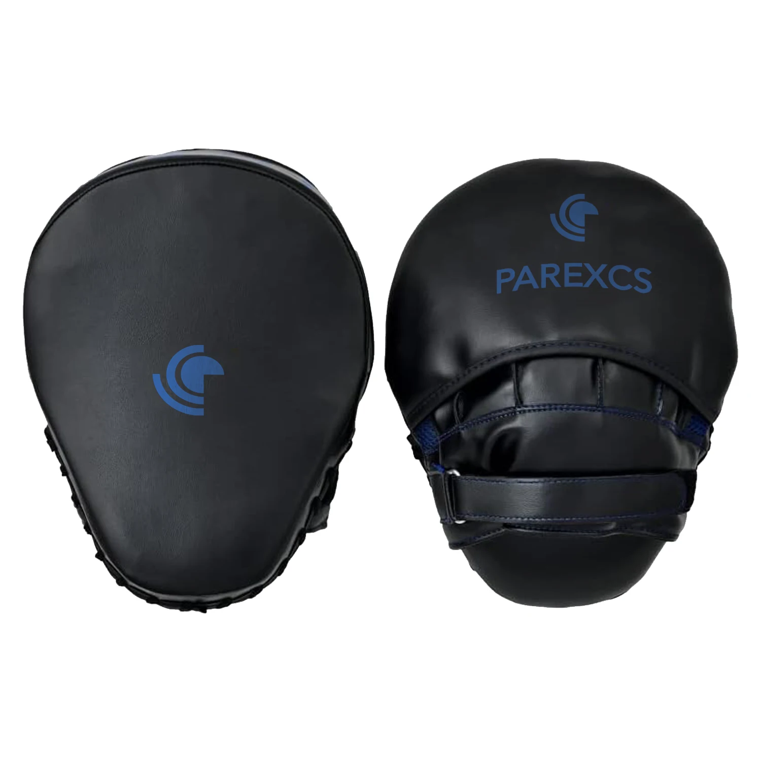 Parexcs Premium Leather Essential Curved Boxing Mma Punching Mitts
