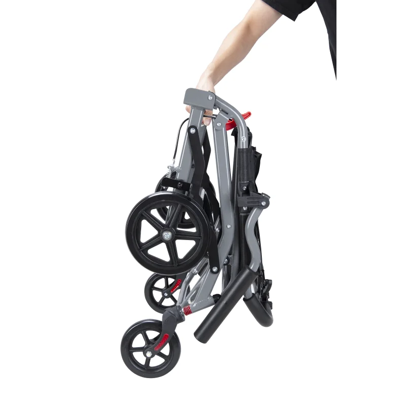 Factory Wholesale Manual Multifunctional Folding Wheelchair Outdoor Lightweight Sports