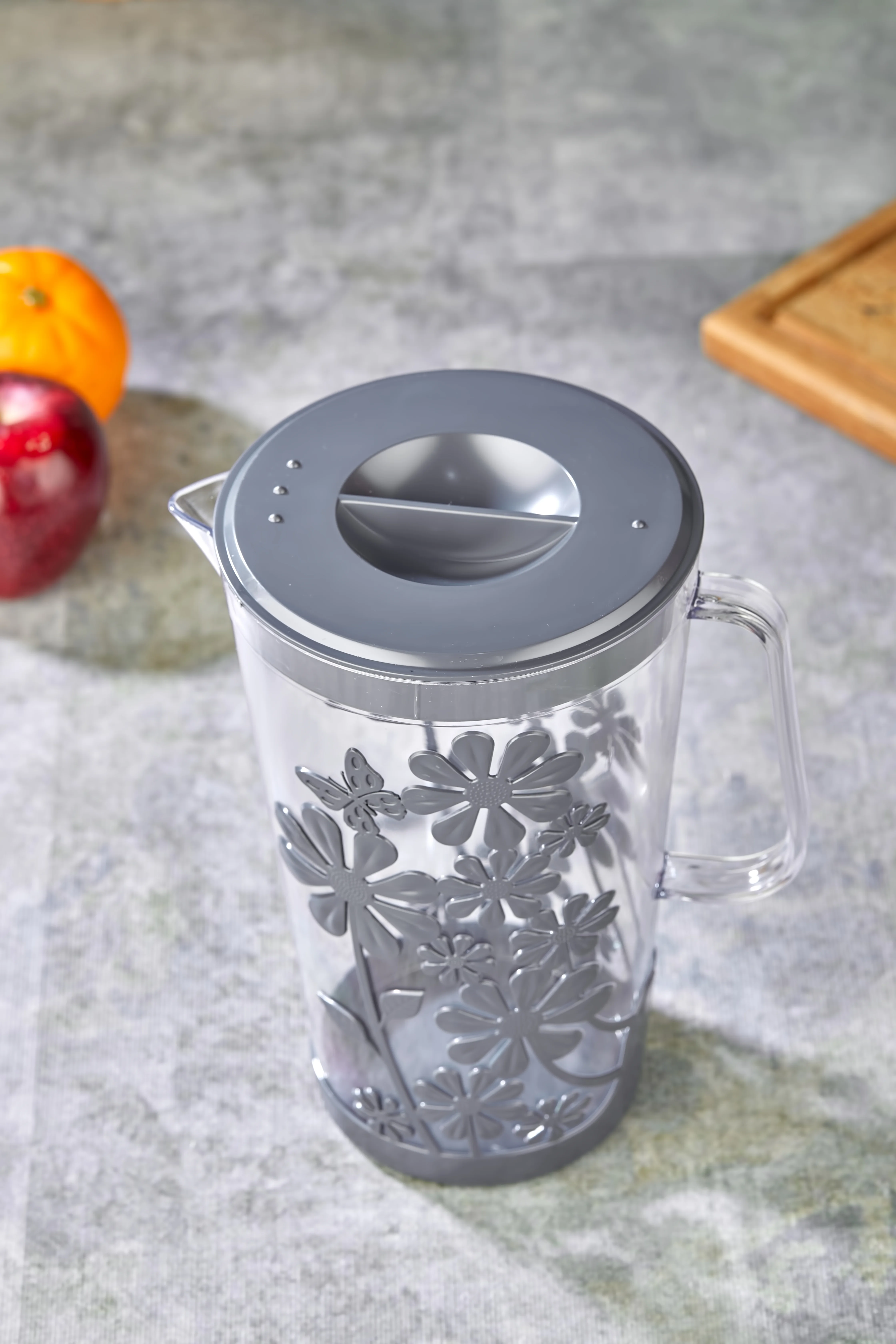 2500ml/84oz Pitcher With Lid Water Jug Water Carafe Modern Design