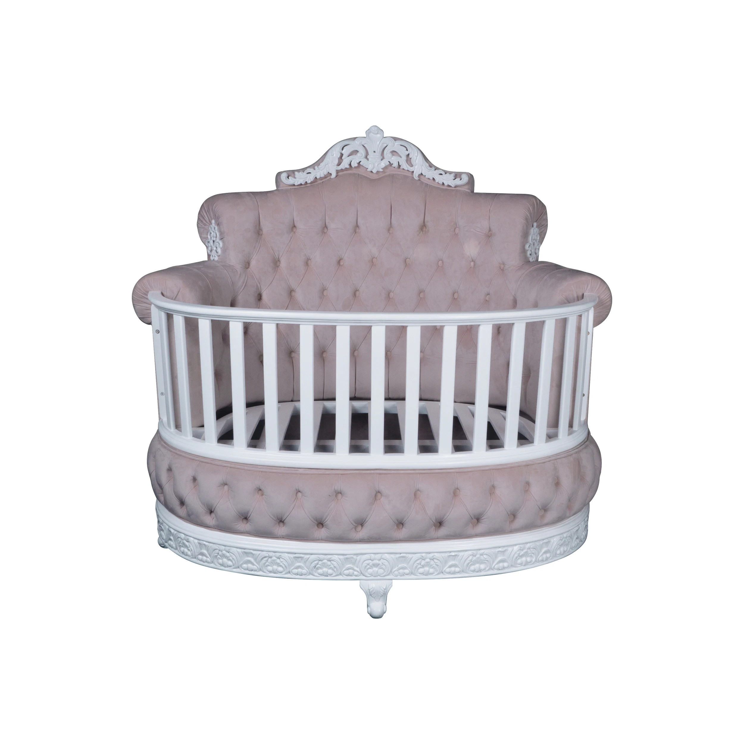 Baby Cots Solid Bed New Born Baby Crib Best Seller Luxury Baby Bed