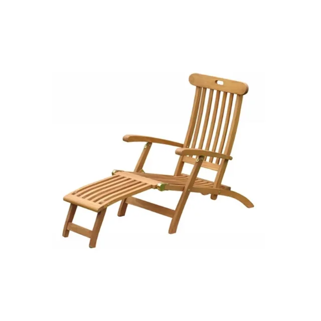 Latest Teak Wood Outdoor Patio Sun Loungers Chaise Lounge Chair