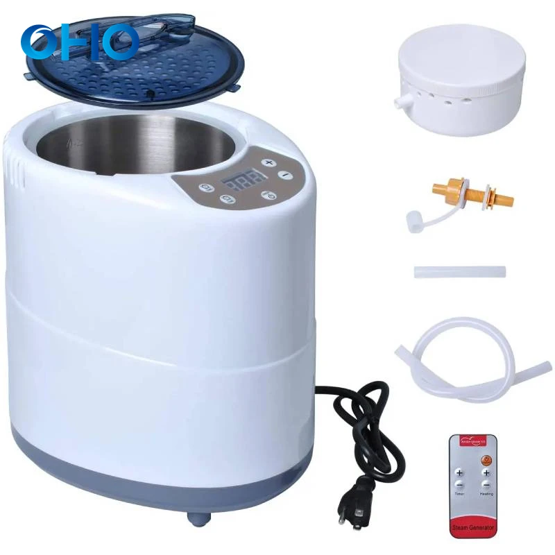OHO Steam Generator for Sauna Room 220V 2000W Larger Capacity 4.2L Steamer Pot for Steam Sauna factory