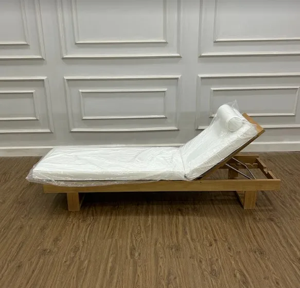 Teak sun Lounger Okinawa Garden Furniture