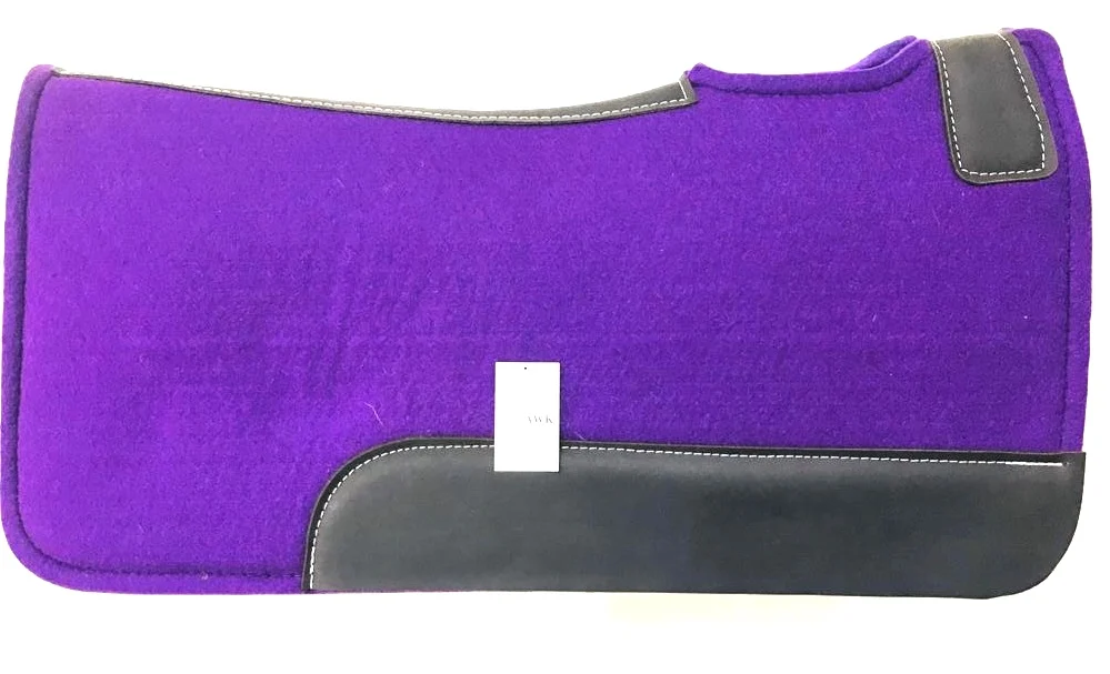Top Quality Grade Wool Saddle Blanket Saddle Pad Customised Western Customised With Ganuine