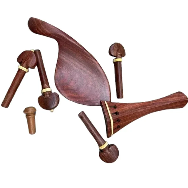 Handmade Rosewood Peg Chin Rest Violin Accessories Musical Instruments