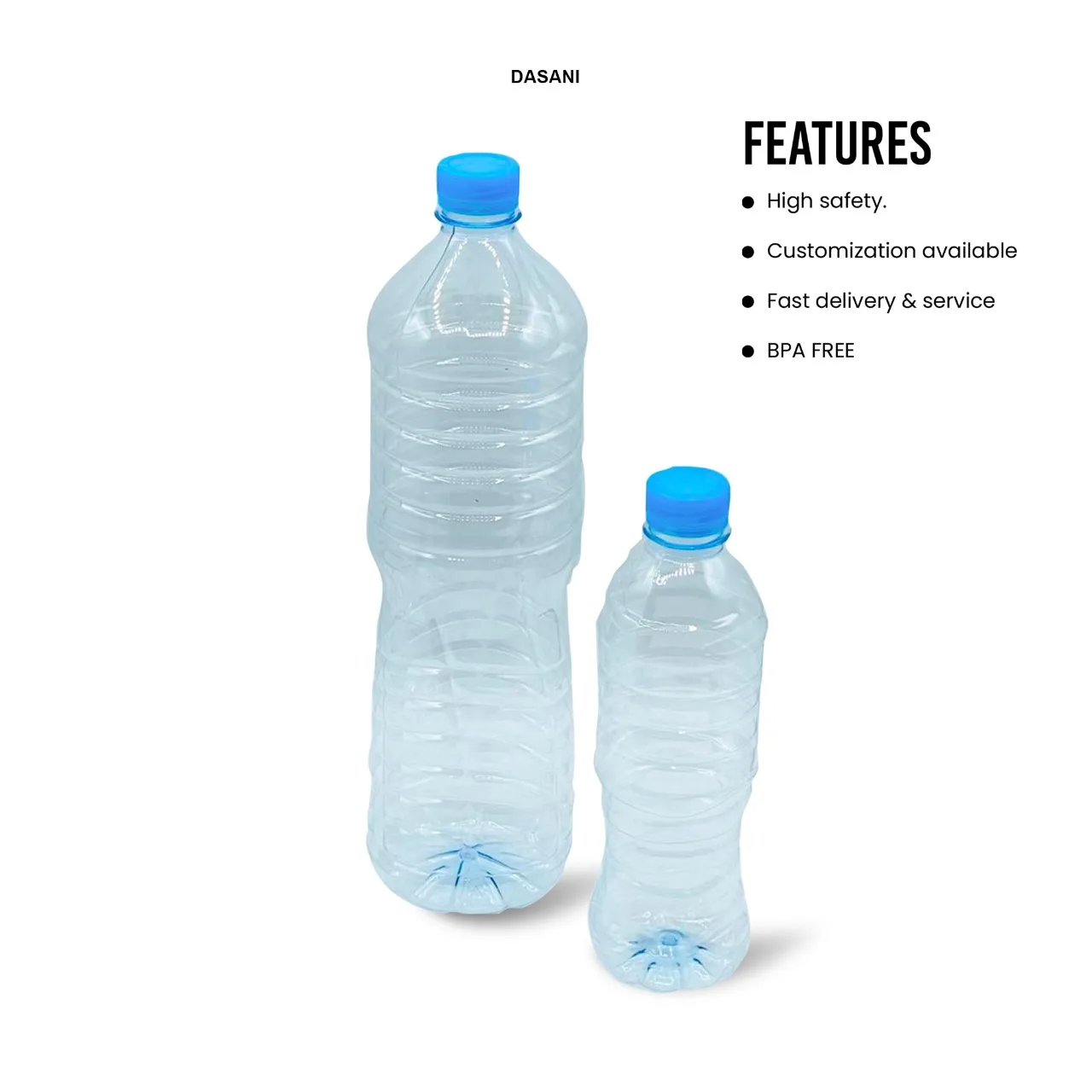 Empty Mineral Water Bottle 1.5l/1500ml Das Design Bpa Free Plastic Pet ...