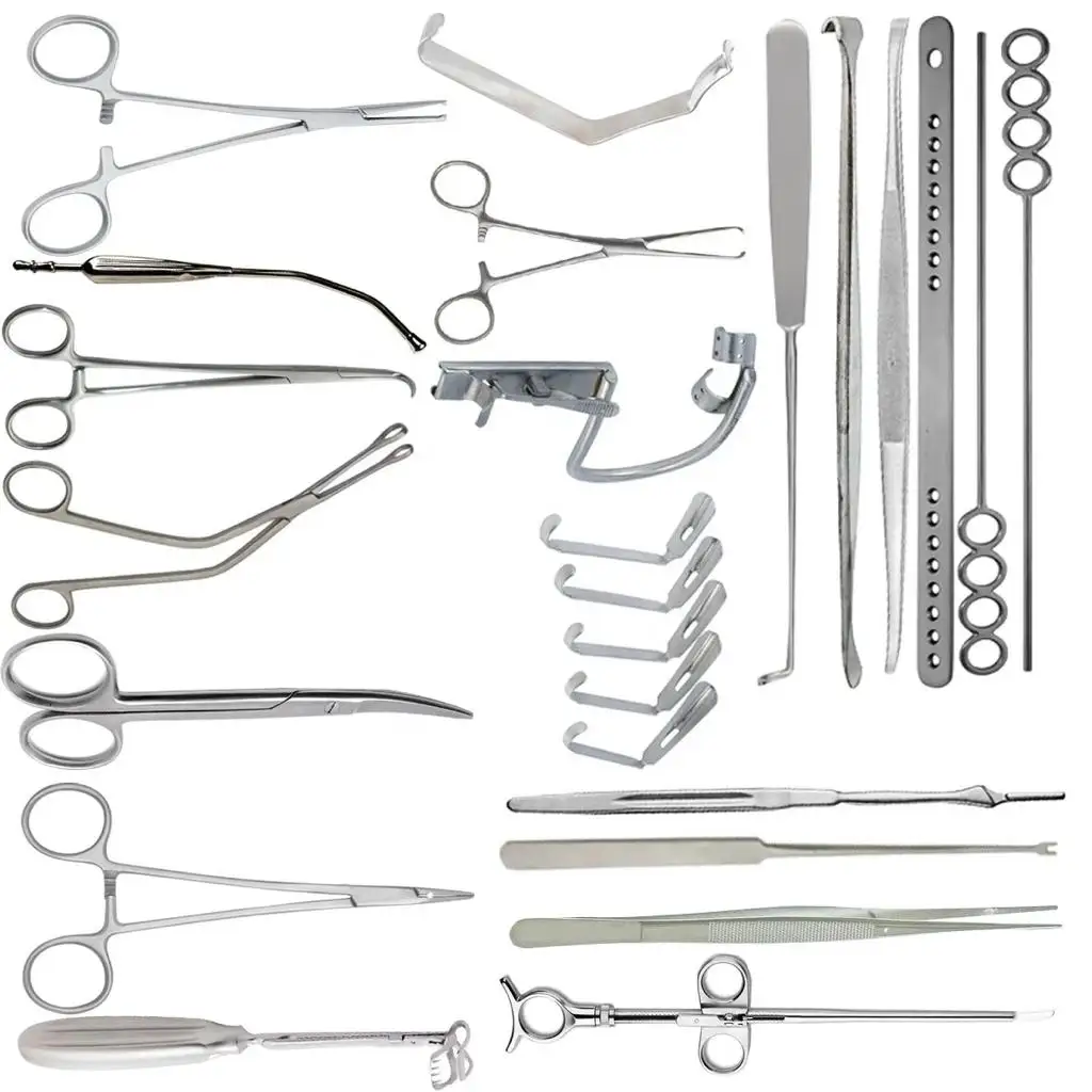 Tonsilectomy And Adenoidectomy Surgery Instruments Set 25 Pieces ...