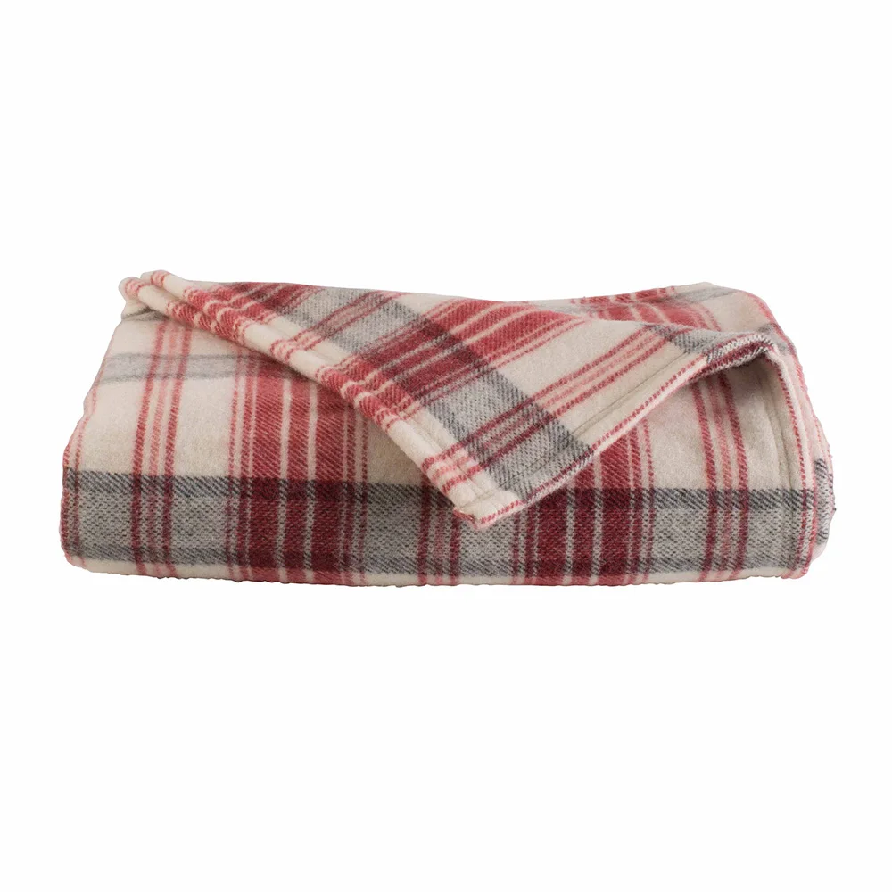 Avoriaz Woolblend Blanket 240x300 Made In France Buy Throw