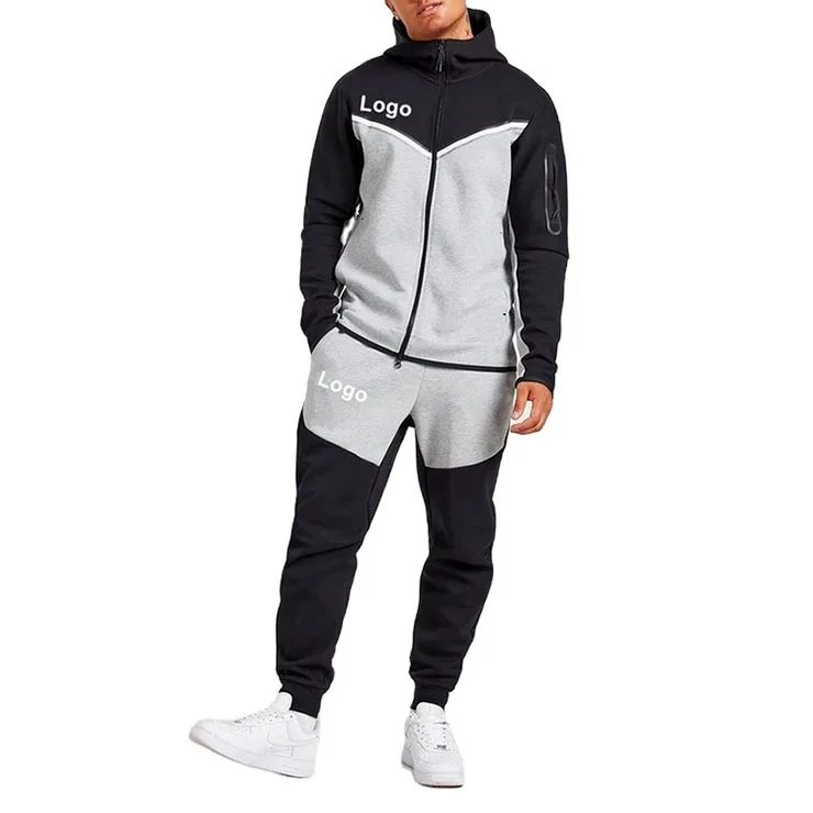 New Design Custom Sport Jogging Suits Wholesale Fitness Men Tech Fleece