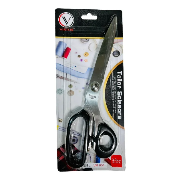 100 Pure Stainless Steel Tailor Scissors With Sharp Blade For Cloth