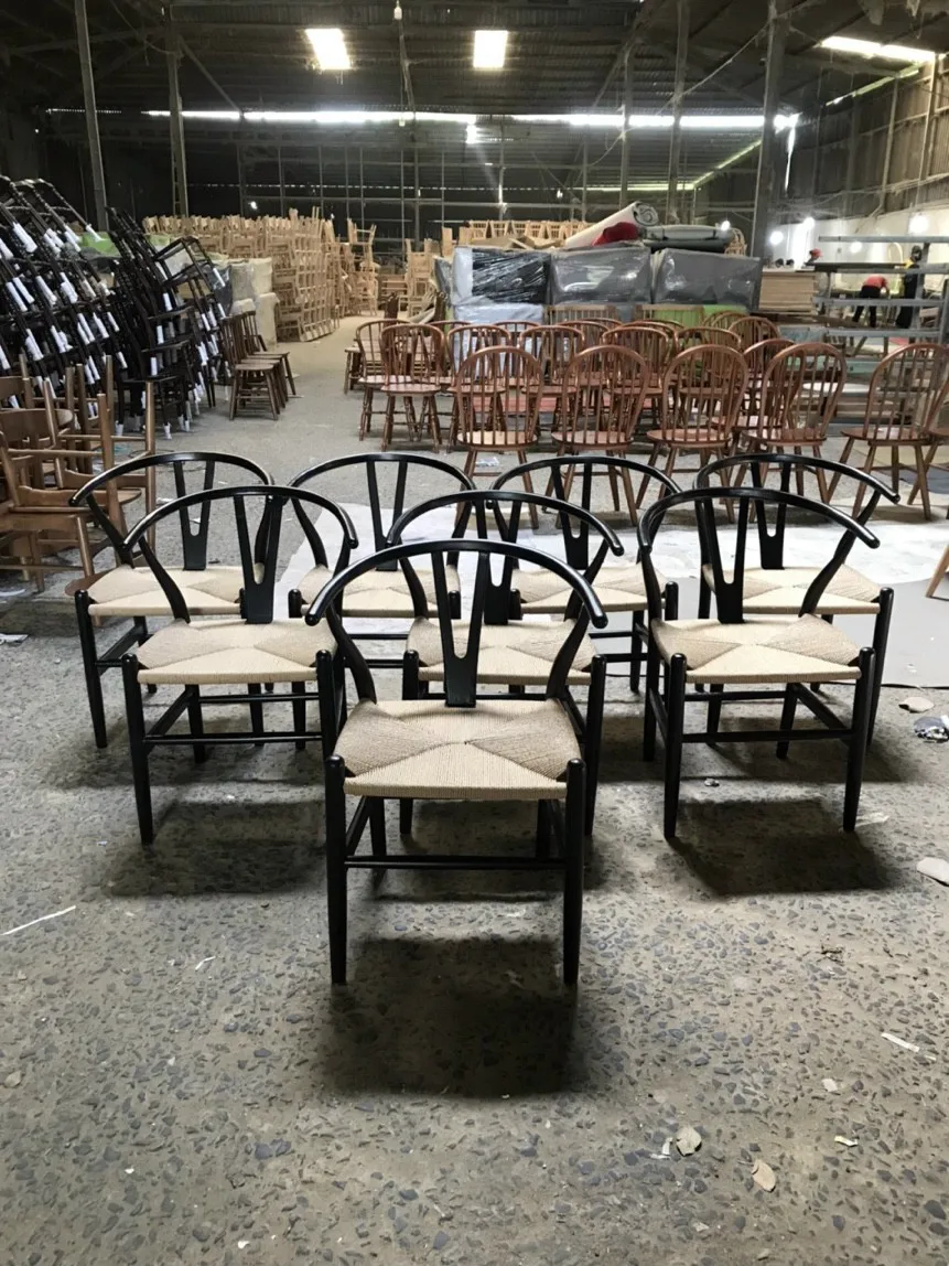 Hot Sale Traditional Design Wooden Frame Laced Danish Basket Rope