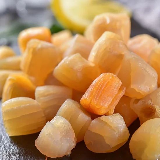 Wholesale Sell Bulk Scallop Dried Scallops Naturally Dried Sea Food