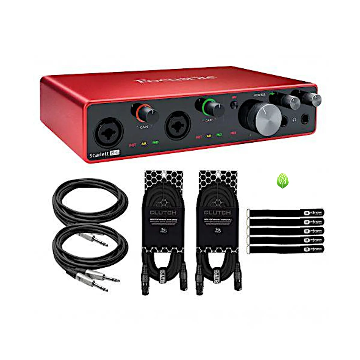 Focusrite Scarlett 2i2 (3rd Gen) Usb Audio Interface,Quality Recording ...