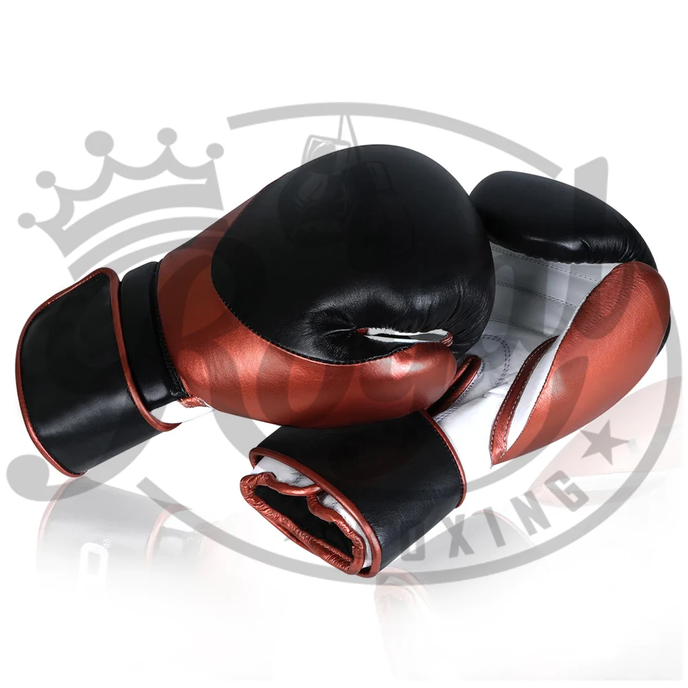 Professional Cowhide Boxing Glovees Grade-a Pro Leather Boxing Glovees ...