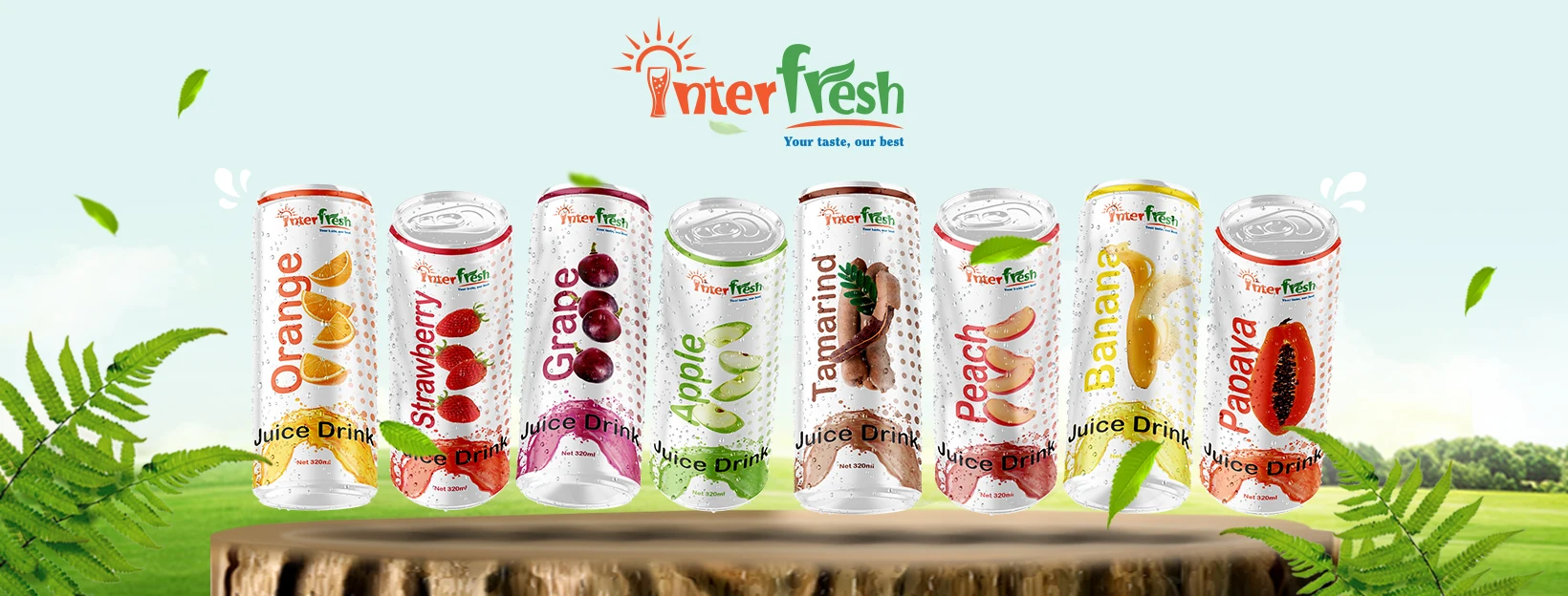 Interfresh Beverage Manufacturer Pure Vietnamese Fresh Juice Banana