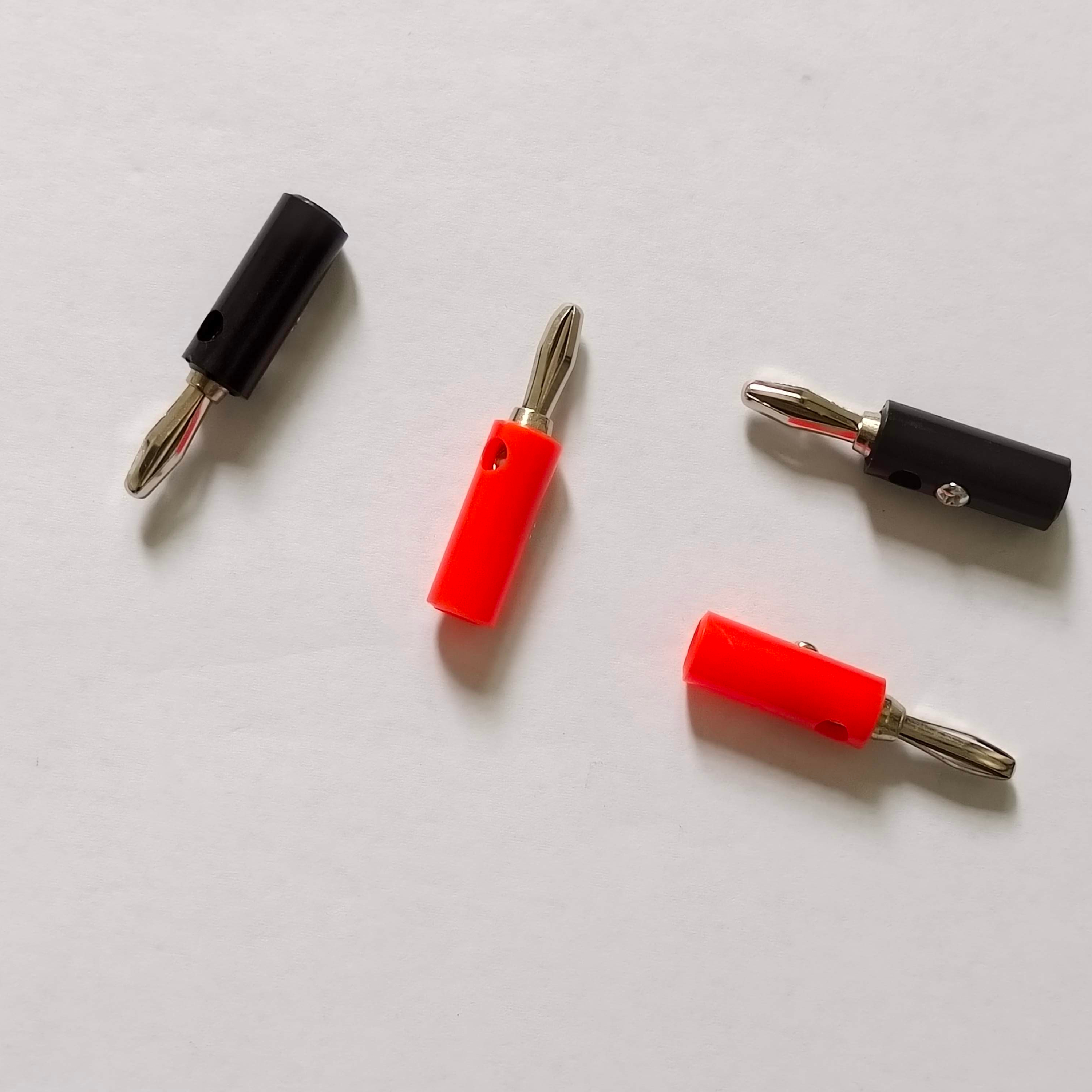 Banana Plug 4mm Red And Black Buy 4mm Banana Plug,4mm Stackable