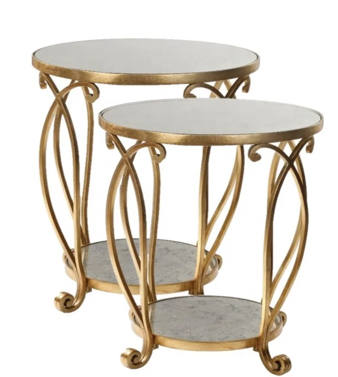 New Look Round Metal Coffee Table With Marble Top Buy Side Stool