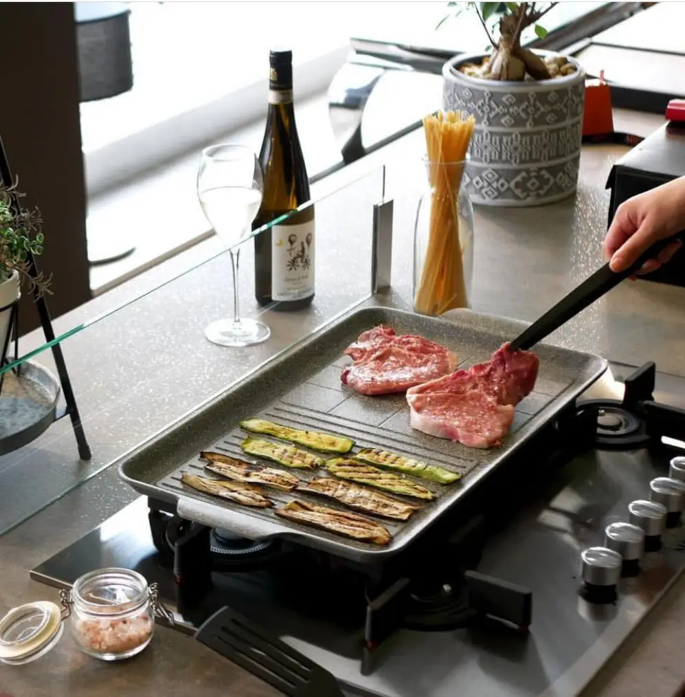 Made In Italy Grill Pan Aluminum Grill Pan Bbq Grill Pan 50 X 30