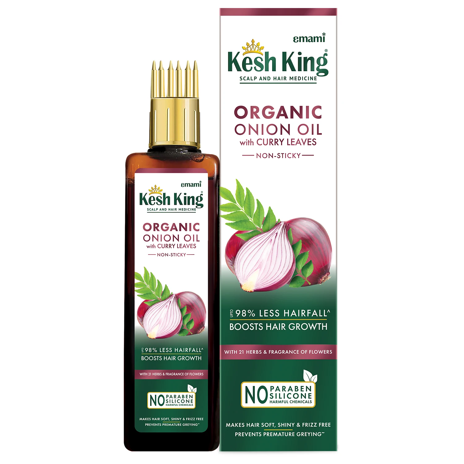Kesh King Hair Oil Conditioner Shampoo Hair Growth Ayurveda Onion Hair ...
