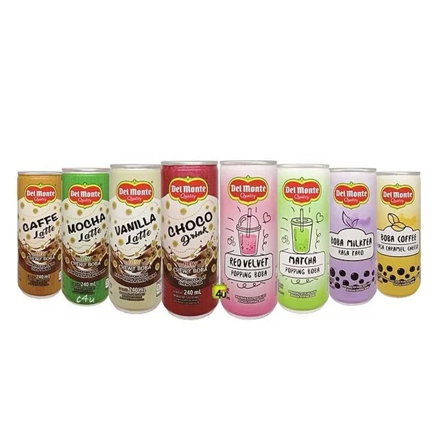 Boba Milk Tea Chewy Boba Delmonte Coffee And Delmonte With Grass Jelly