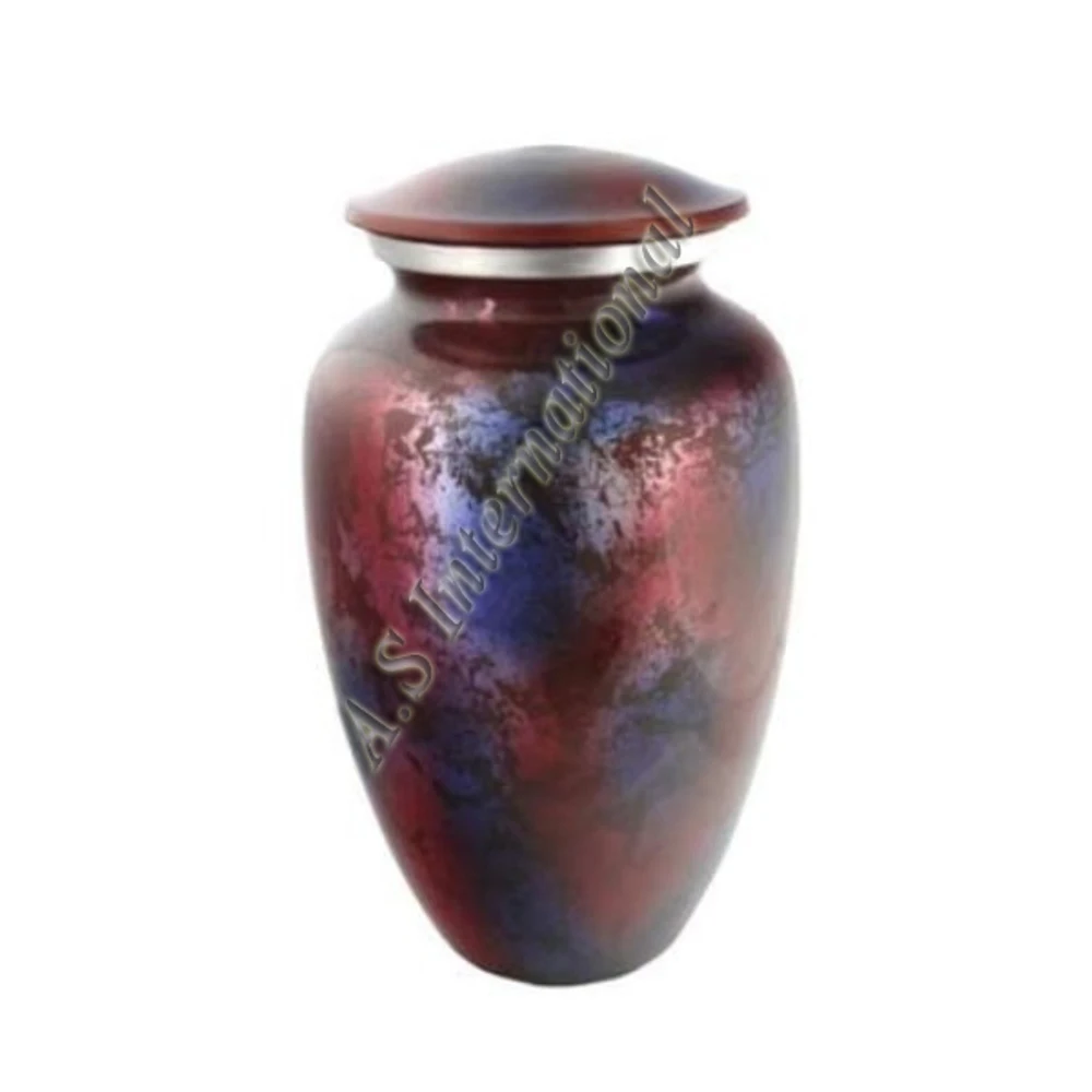 Enamel Ashes Adult Cremation Urn High Quality And Best Manufacturing In