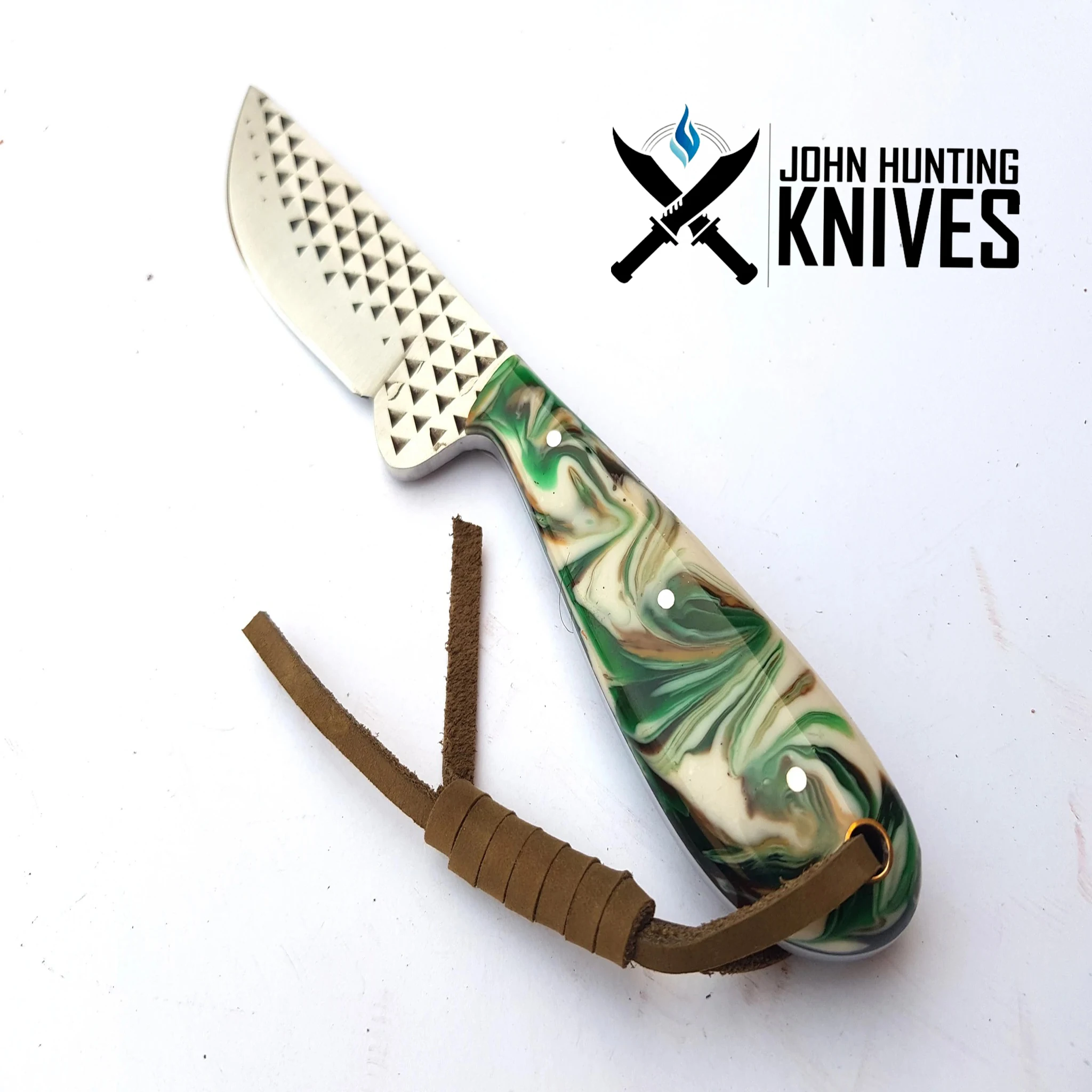 Custom Handmade Cowboy Knife With Sheath For Belt Horse File Rasp File